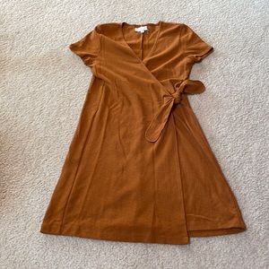 Golden pecan madewell dress